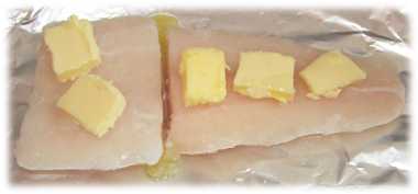 panga mro�ona, filet z pangi, maslo, sok z cytryny